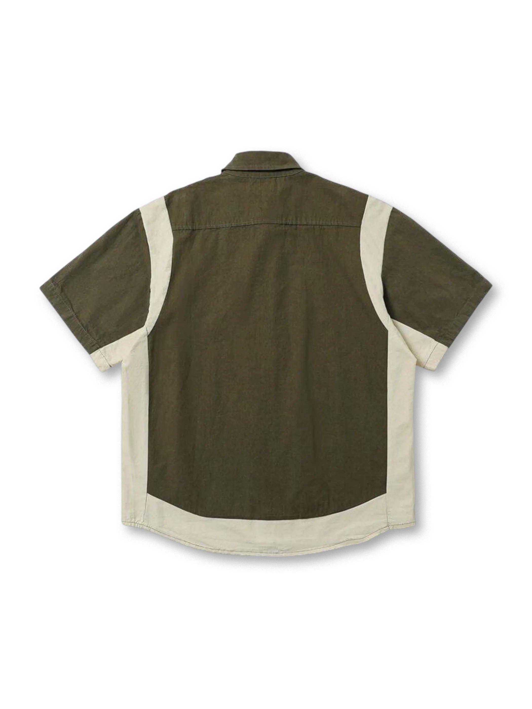 配色切り替えワークシャツ正面