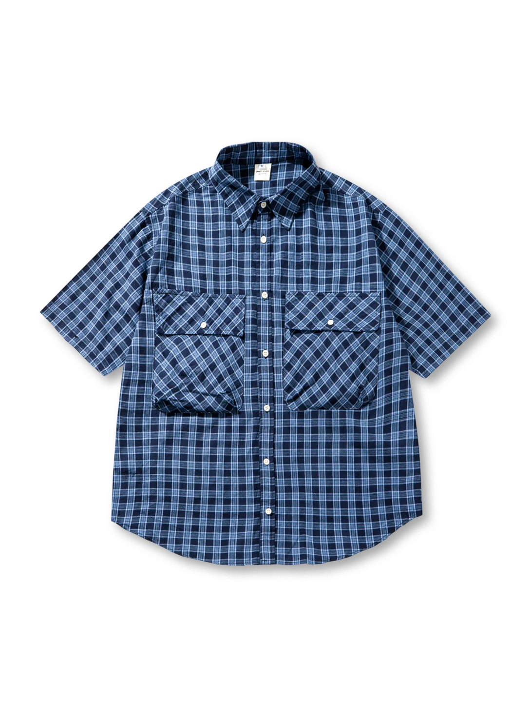 シティボーイ風チェック柄シャツ
