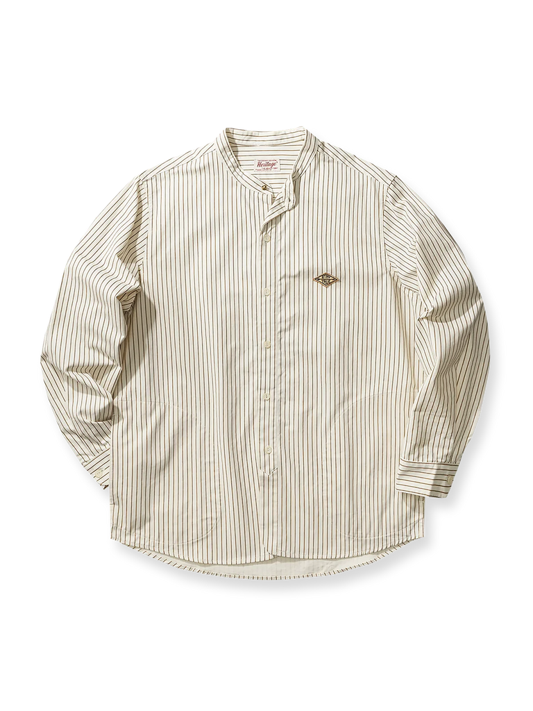 ベースボールストライプシャツ- PESSOA JAPAN – PESSOA CLUB