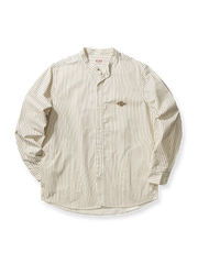 ベースボールストライプシャツ