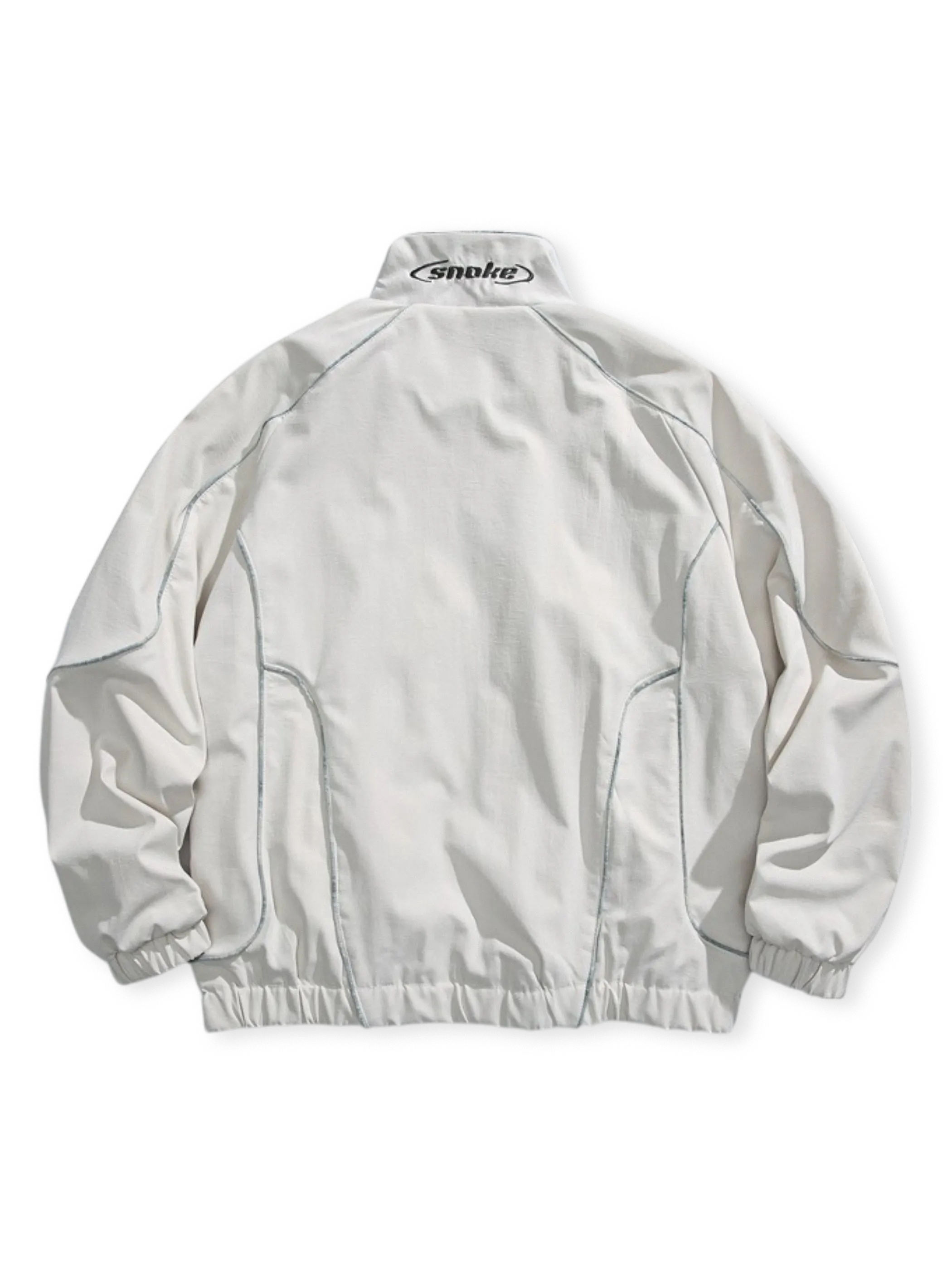 ヴィンテージスポーツ立ち襟ジャケットシャツ全体展示