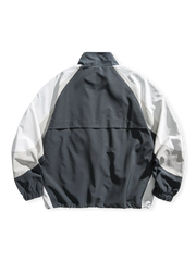 スタンドカラースポーツジャケット