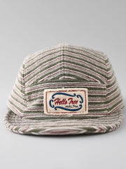 ストライプキャンプキャップ