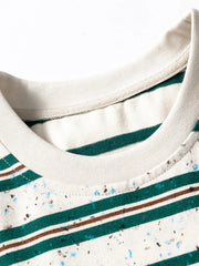 ヴィンテージペイントボーダーTシャツ