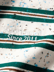 ヴィンテージペイントボーダーTシャツ