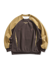 カラーブロックヴィンテージスポーツスウェット全体展示