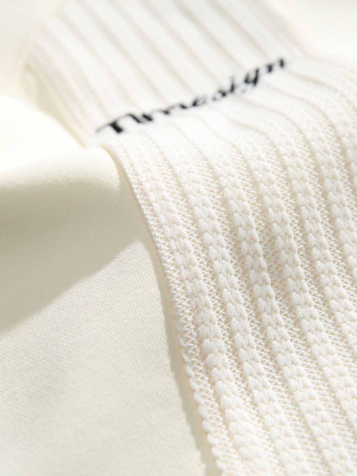 刺繍プリント襟付きスウェット