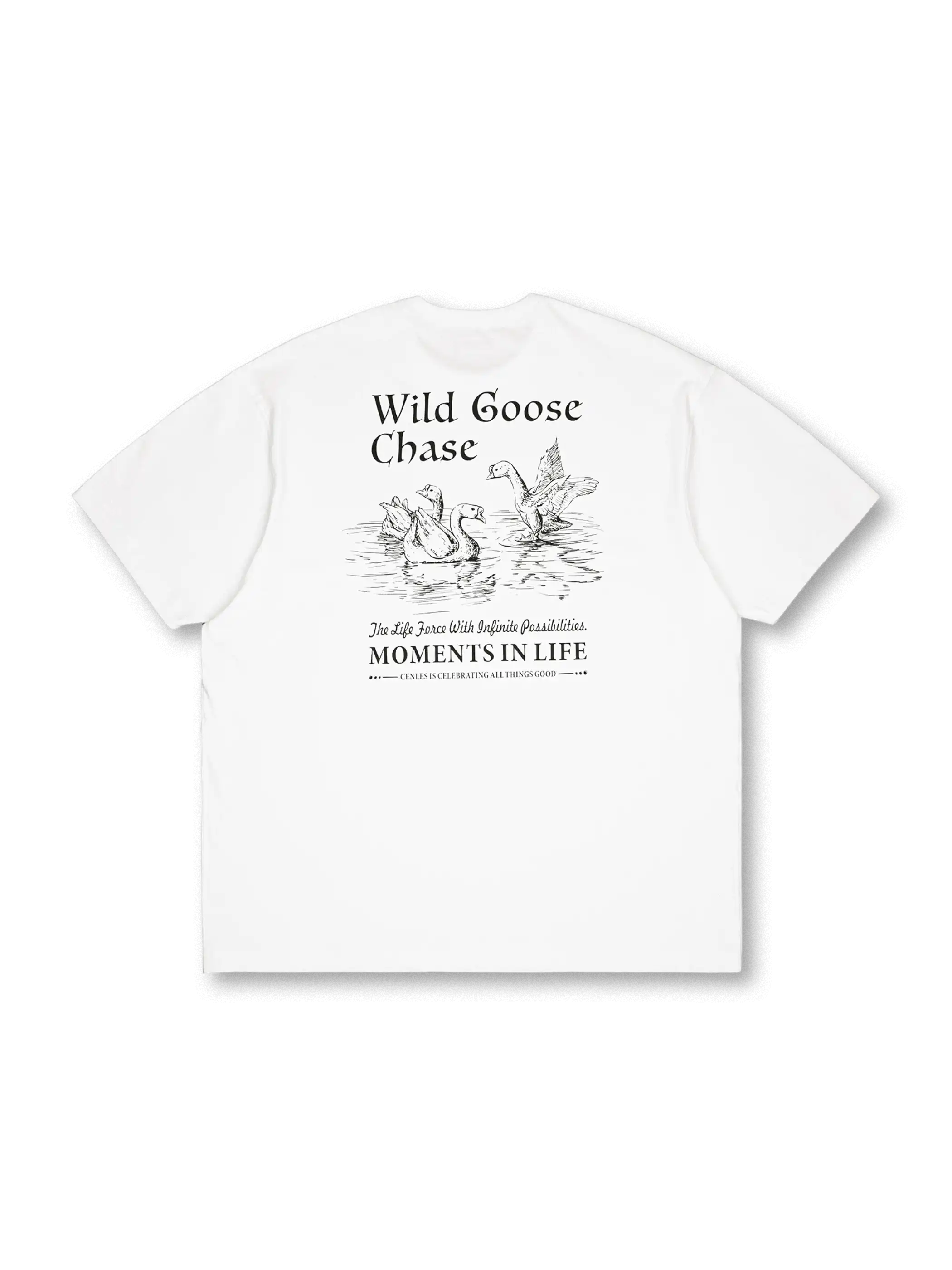 ワイルドグースチェイスプリントTシャツ正面