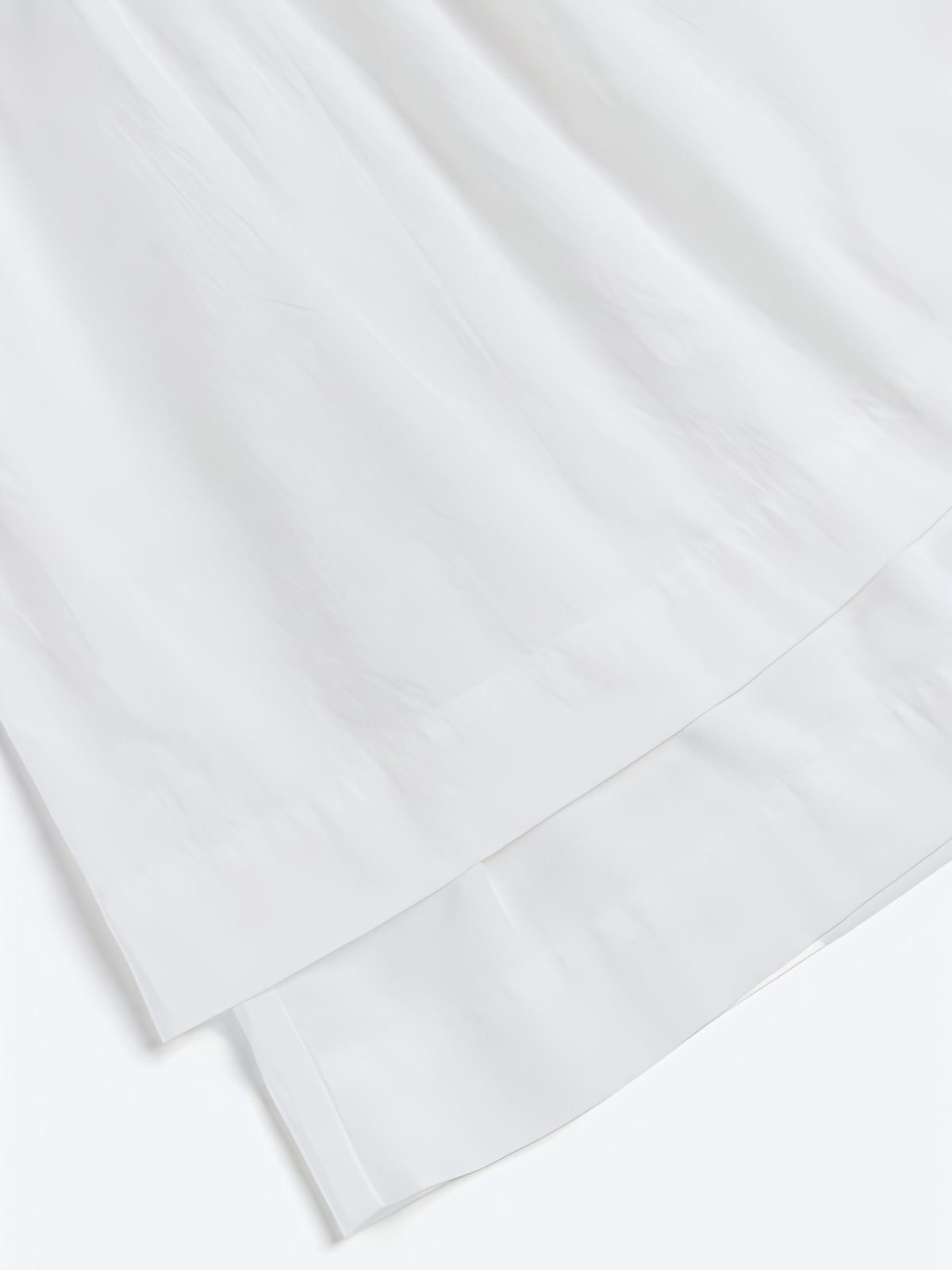 詳細画像: 高腰ダブルレイヤーロングスカート細部図