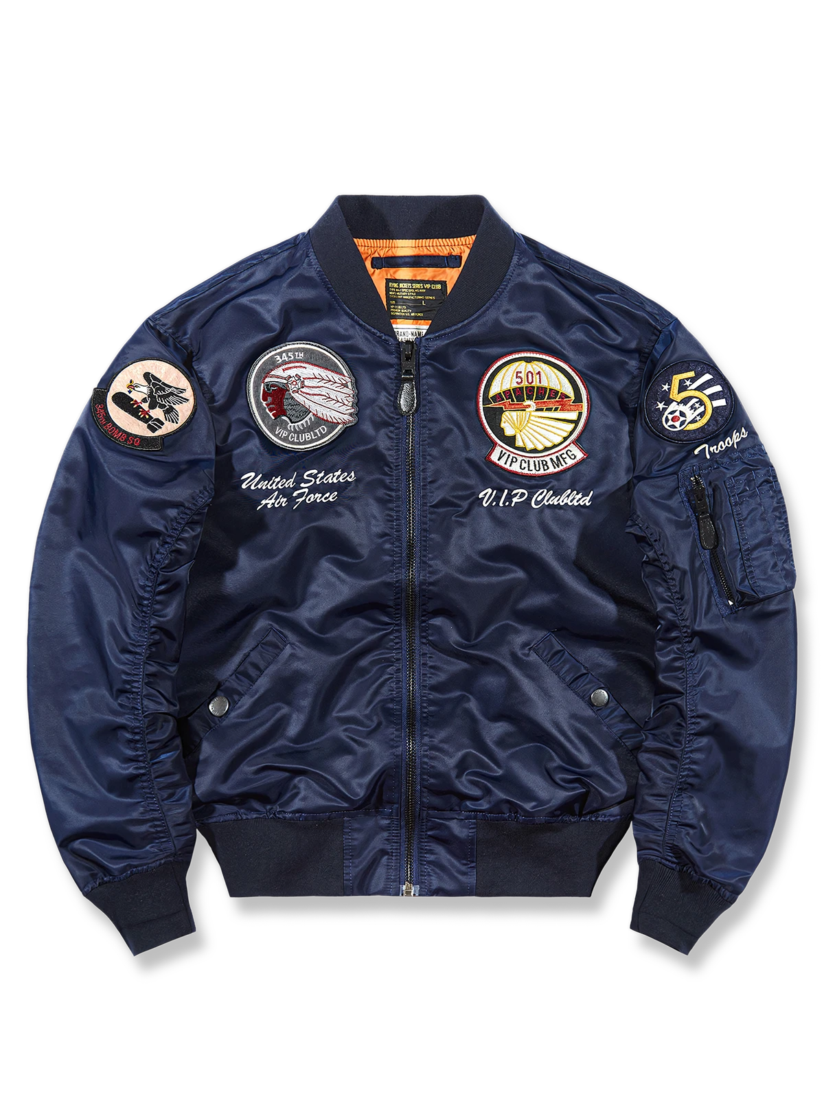 501st  フライトジャケット「345th bomb group」ト