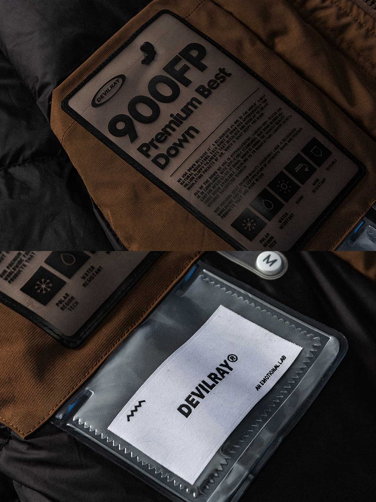 製品画像:
M51パーカー ダウンジャケット、レトロなミリタリーデザインと現代的なシルエットを融合した全体展示、秋冬に最適な保温性のあるアイテム

詳細画像:
フィッシュテールカットと取り外し可能なファー襟のディテール、ミリタリーデザインを強調するデザインポイント