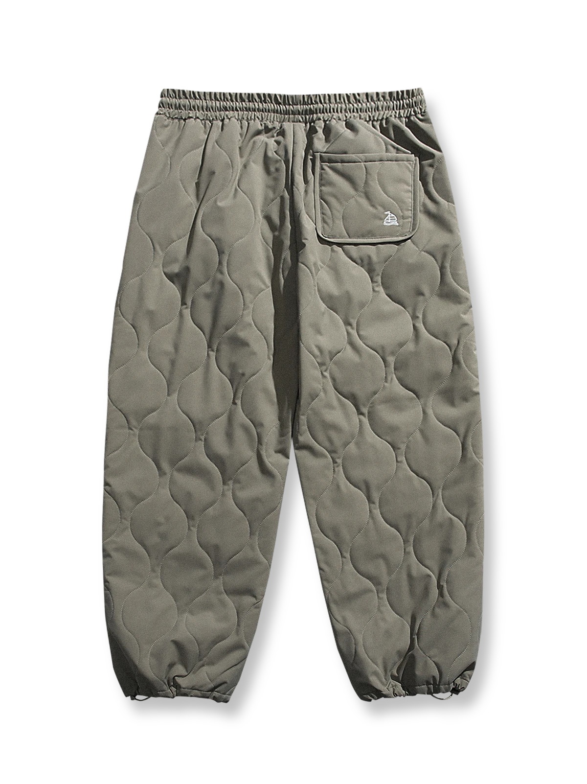 製品画像：裏起毛・厚手のアウトドアカジュアルパンツ、暖かさと保温性を提供するデザイン。冬のアウトドア活動や日常使いに最適な機能性。

詳細画像：裏起毛加工の内側ディテール、優れた保温性と快適さを提供する素材選び。風の侵入を防ぐ絞りデザイン。