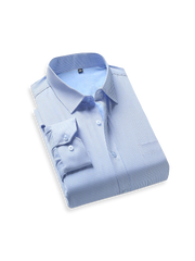 細ストライプ柄 ビジネスカジュアルシャツ