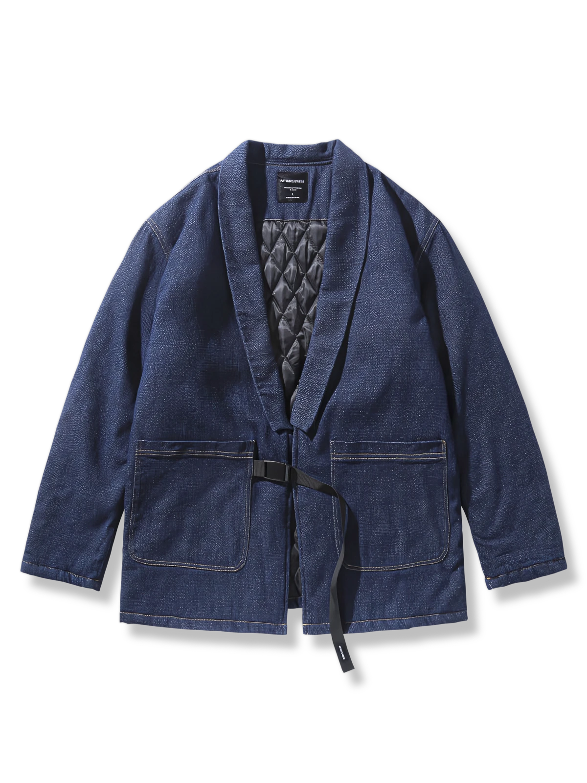 伝統+現代 デニム中綿 はんてん