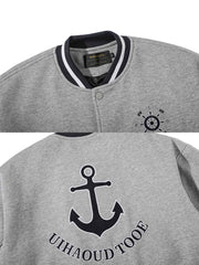 刺繍入り ベースボールジャケット