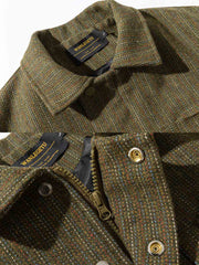 レトロ紳士アメリカンツイードダークストライプジャケット