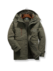 防風防水 裏起毛 中綿ジャケット