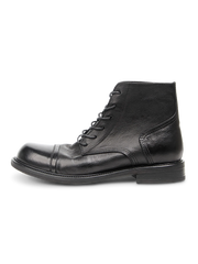 トップ牛革レザー ショートブーツ