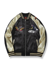 ゴジラ・モスラ刺繍入り  スーベニアジャケット