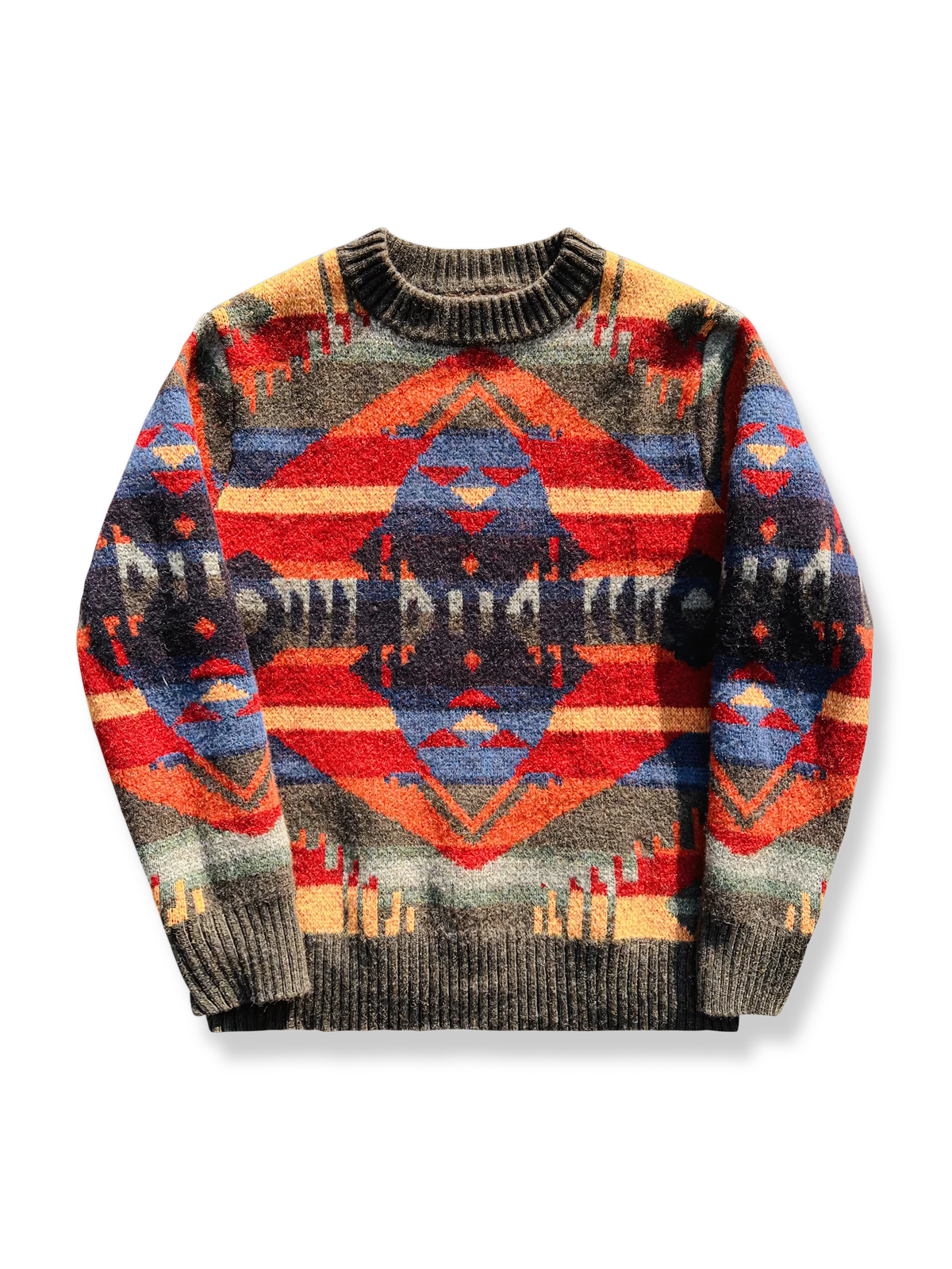 ナバホジャカードウール セーター