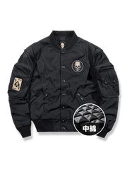 スカル刺繍入り MA-1フライトジャケット