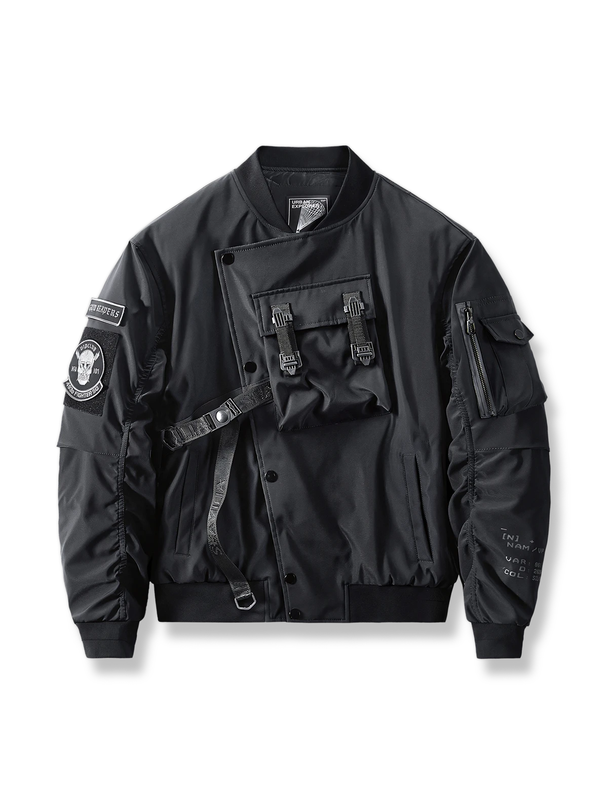 厚手 機能フライトジャケット「GRIM REAPERS」