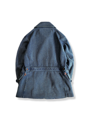 藍染 剣道ダブルブレストコート