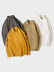 製品画像: マルチカラー ゆったりフィット コットンシャツの画像