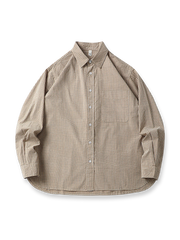 アイスミント繊維 ビンテージチェックシャツ