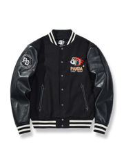 インディアンパンダ刺繍 ベースボールジャケット