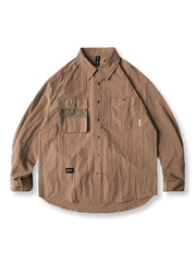 アウトドア防水長袖シャツ