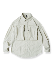 アウトドアチェックワークシャツ