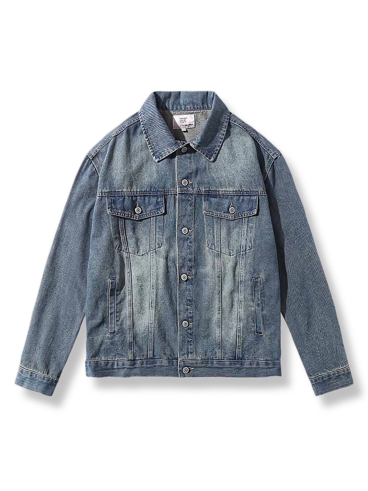 ウォッシュ加工 デニムジャケット