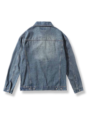 ウォッシュ加工 デニムジャケット