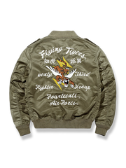 フライングタイガース 刺繍フライトジャケット