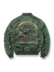 3色 MA-1中綿ボンバージャケット