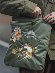 刺繍 ソフト ヘルメット バッグ