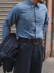 ダブルパッチポケット カウボーシャツ