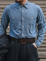 ダブルパッチポケット カウボーシャツ