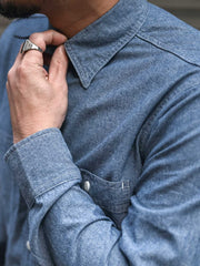 ダブルパッチポケット カウボーシャツ