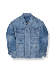 4 ポケット ウォッシュ デニムジャケット