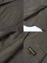 ピマコットン ワークスーツジャケット