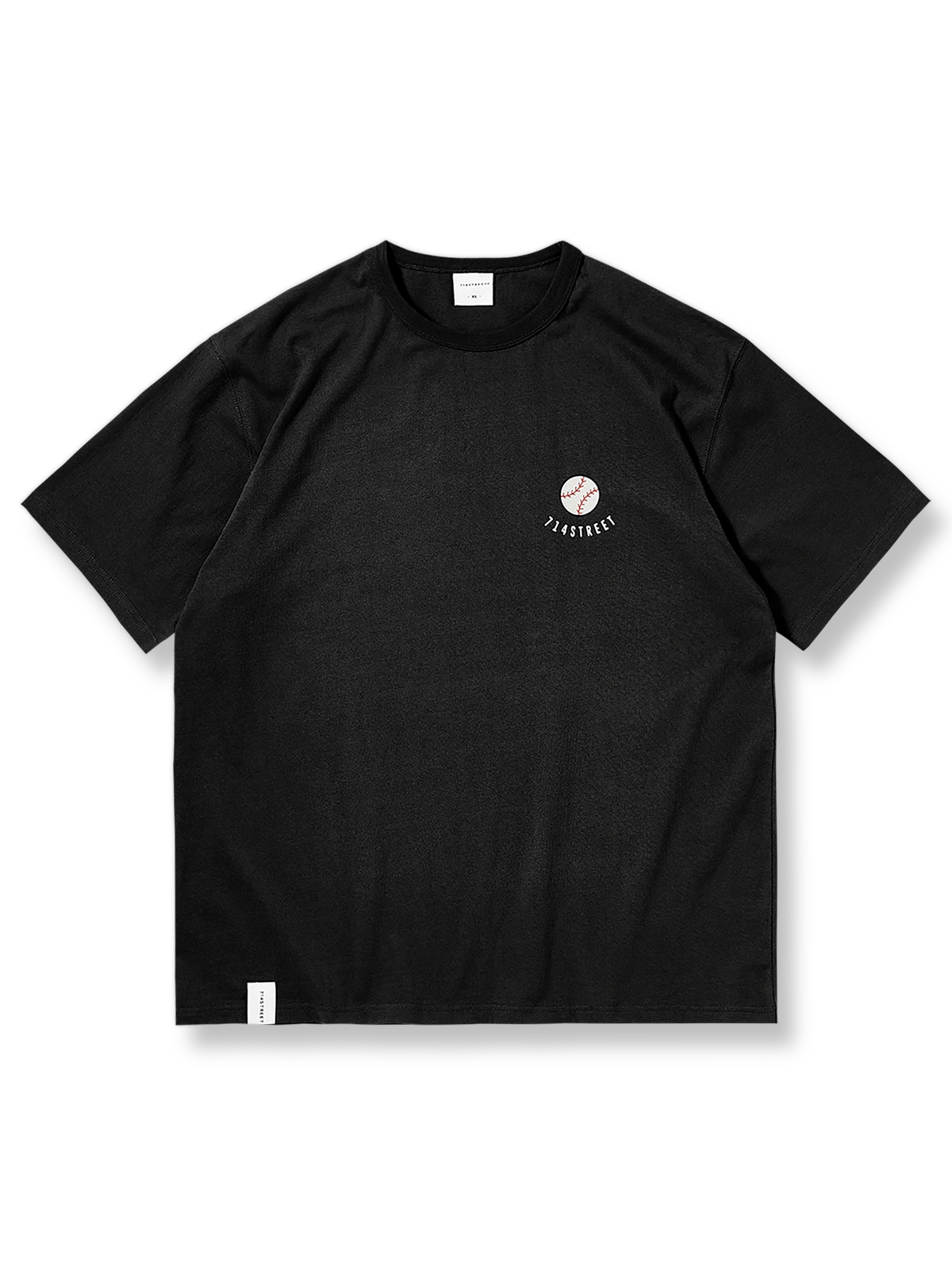 半袖野球バッティングプリントTシャツ正面図