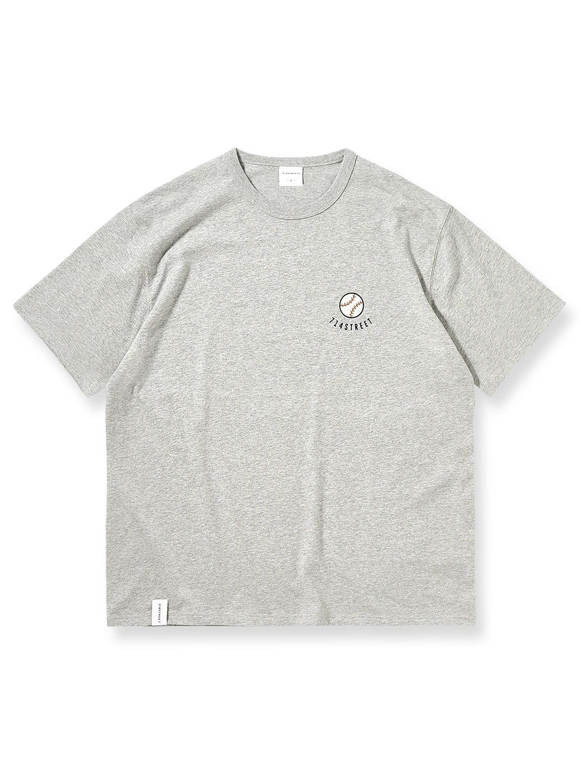 半袖野球バッティングプリントTシャツ正面図