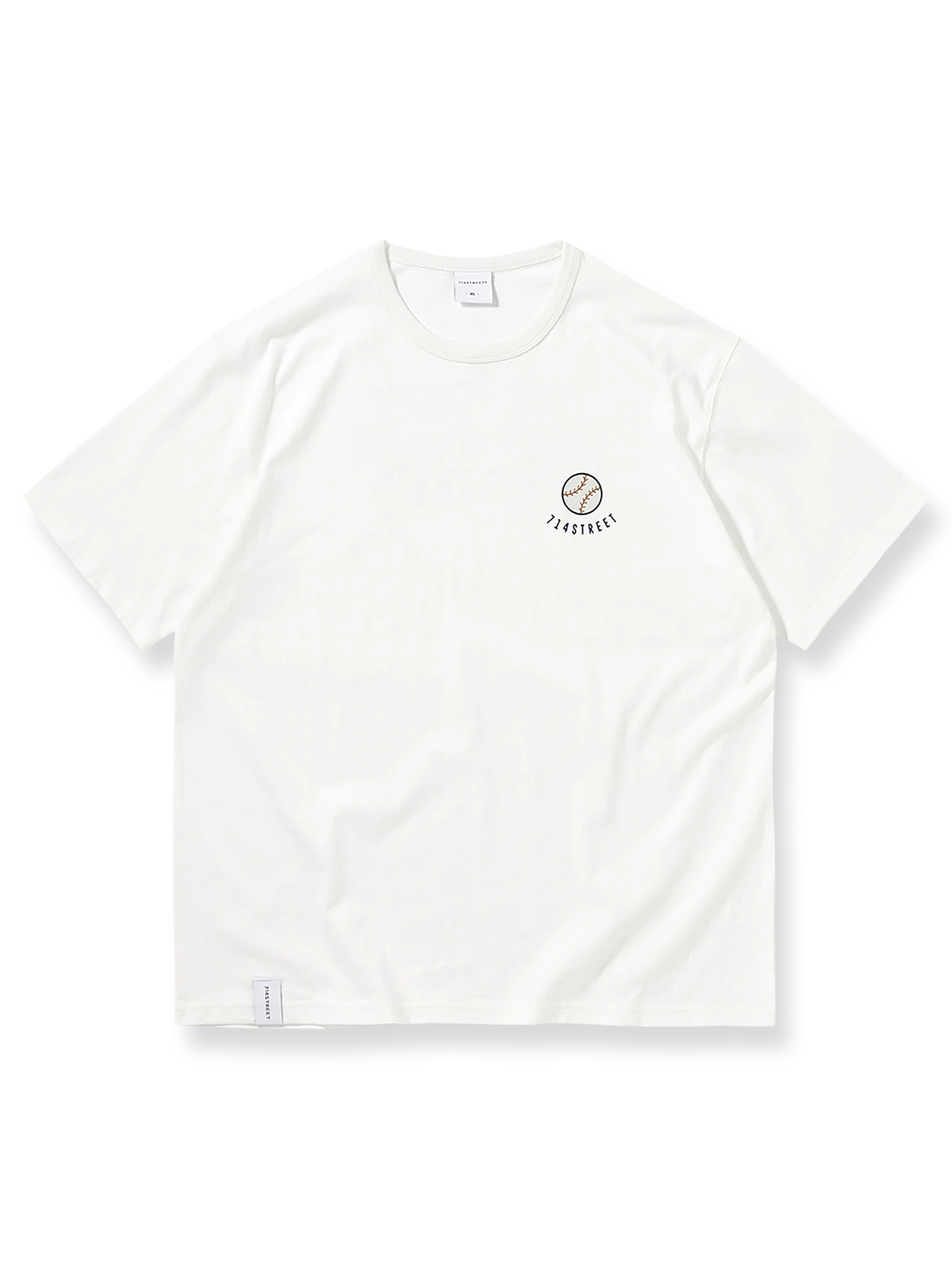 半袖野球バッティングプリントTシャツ正面図