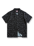製品画像: 猫柄プリント半袖シャツ全体展示