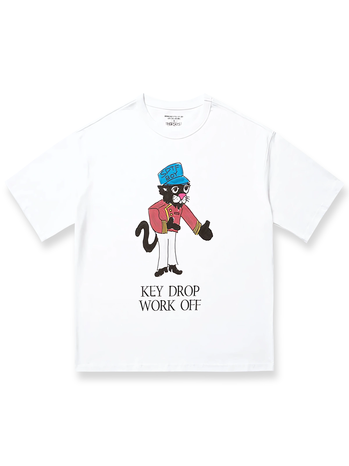 ブラックパンサードアマンプリントTシャツの正面画像