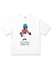 ブラックパンサードアマンプリントTシャツの正面画像