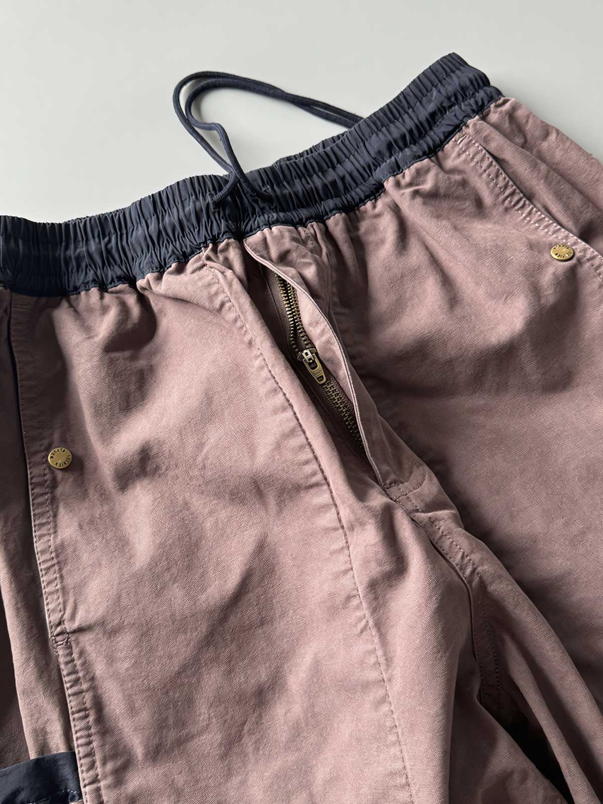 パネルデザイン ワークスタイル 5分丈ショーツ細部図