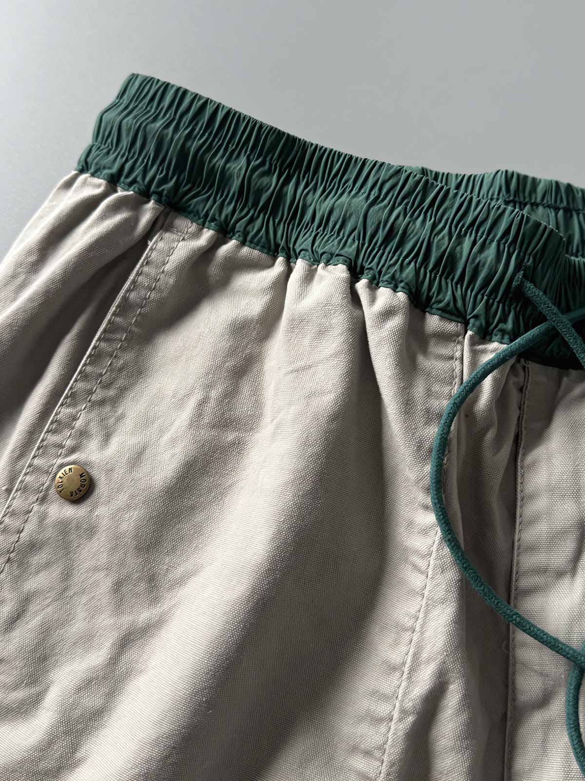 パネルデザイン ワークスタイル 5分丈ショーツ細部図